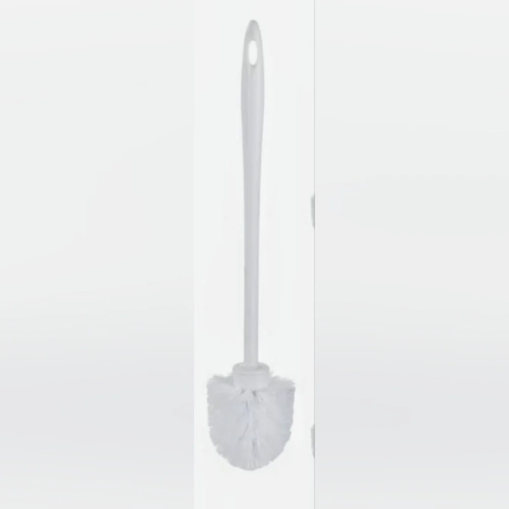 Set of Three - White Space-Saving Cleaning Brush with Hanging Hole